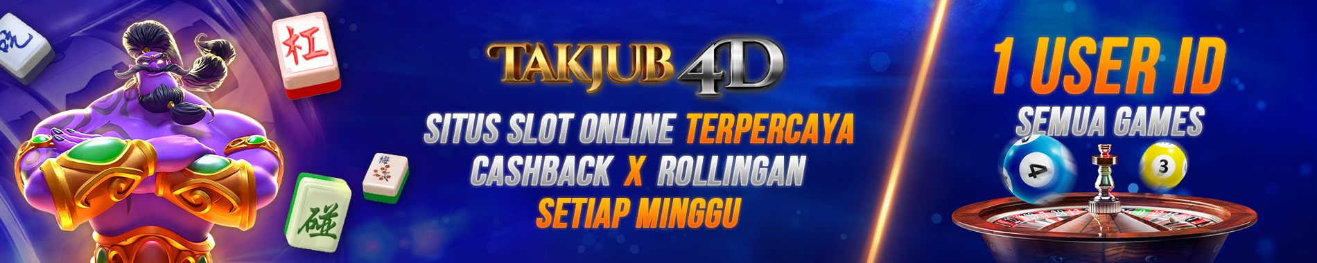 Situs Slot Terpercaya Takjub4D